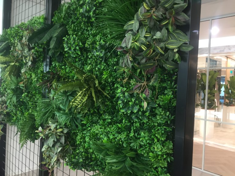 Artificial Green Walls - Bretts Plants